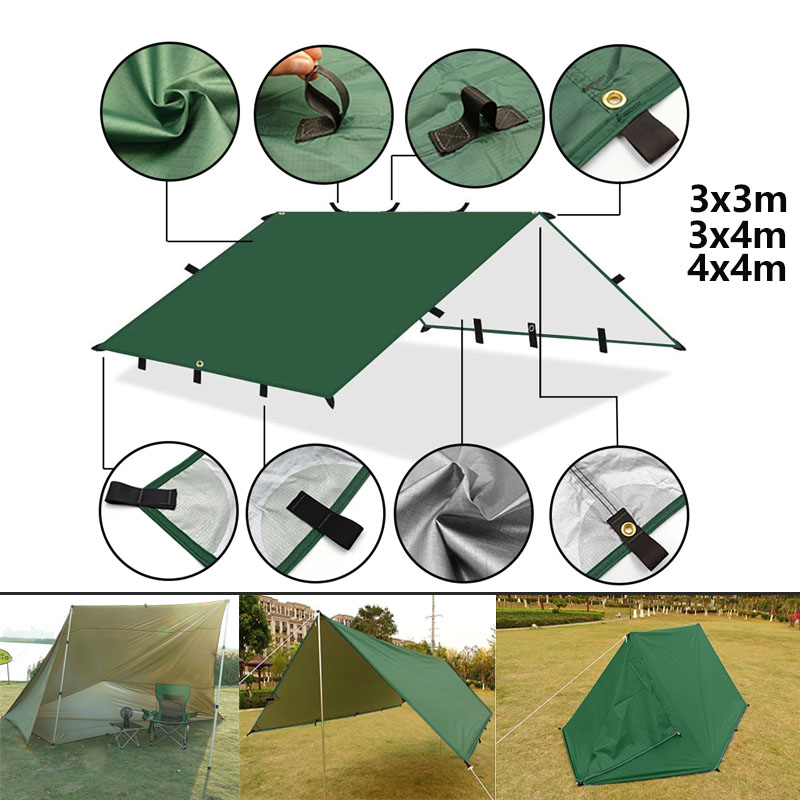 Emergency Mylar Tent - Toldo de supervivencia para exteriores, lona