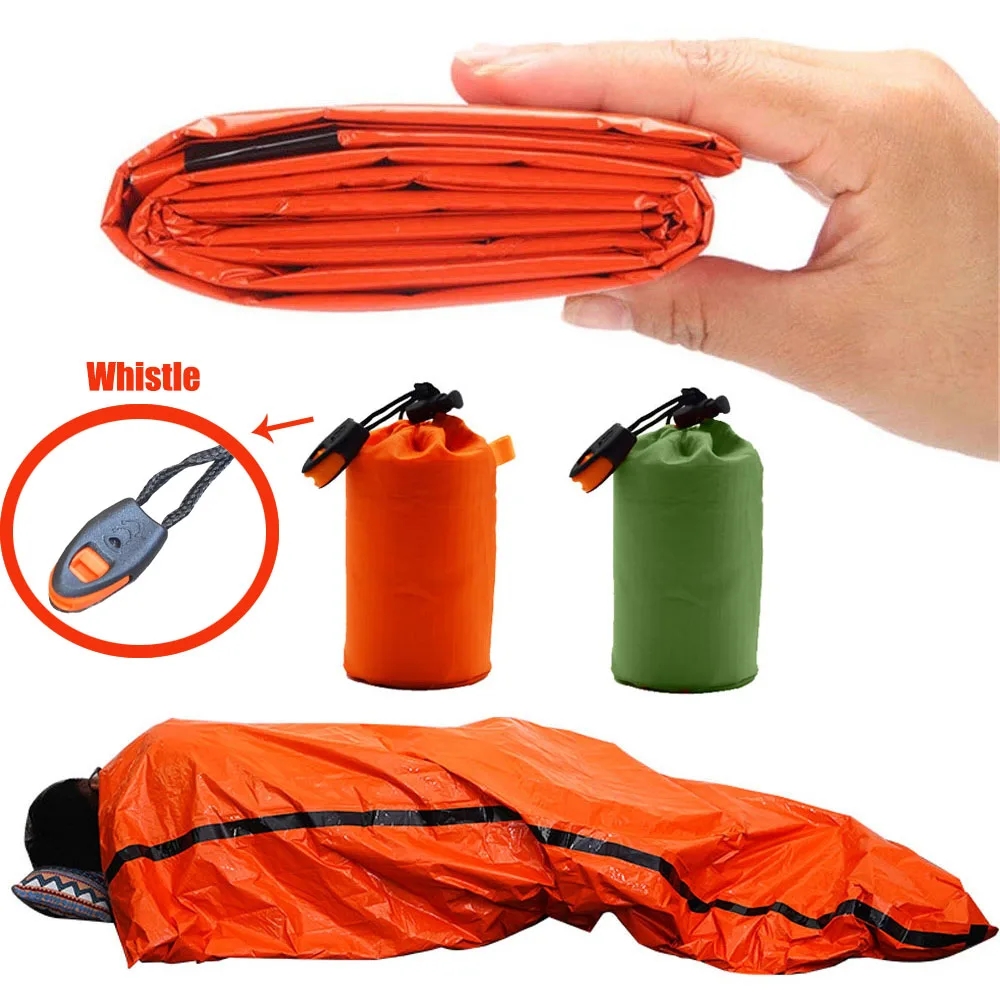 Bivy Bag Emergency - Saco de dormir portátil impermeable para