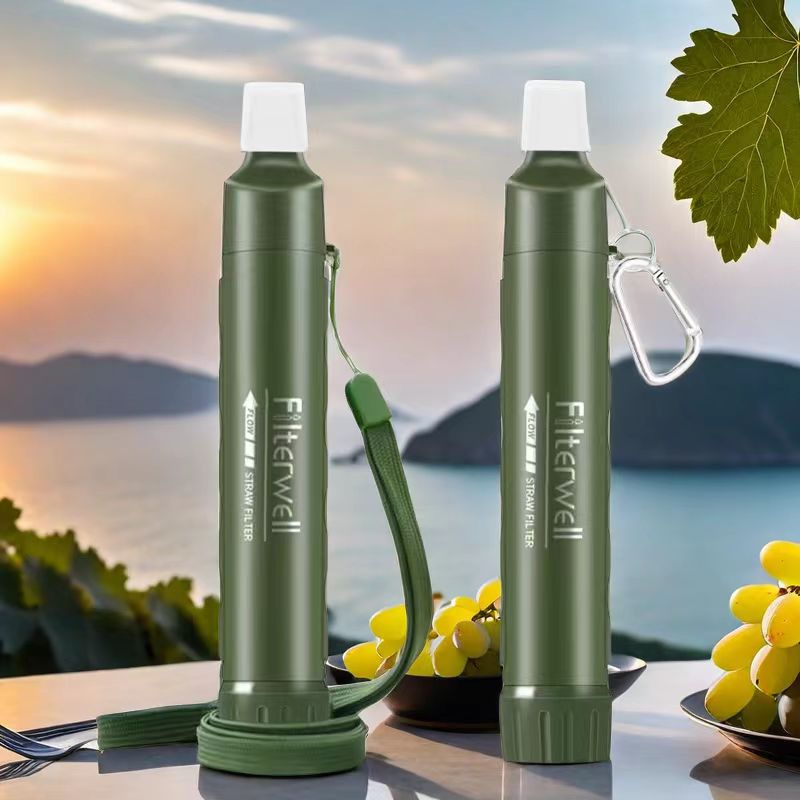 Water Purification Straw - Filterwell-purificador de agua para Camper Personal,