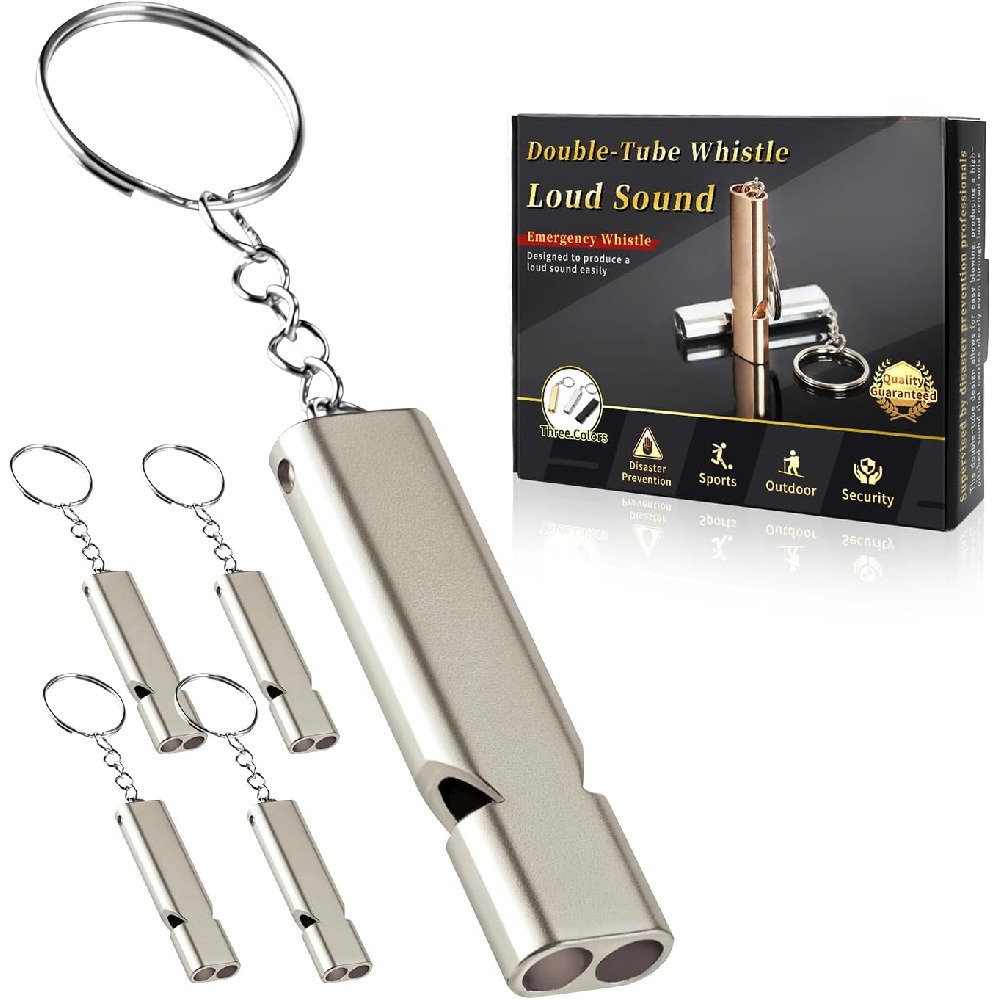 Emergency Whistle Loud - Silbato de Supervivencia para Exteriores, Silbato