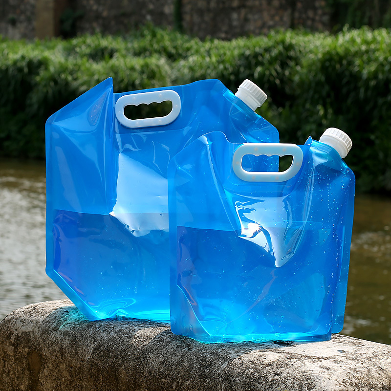 Water Bag Collapsible - Bolsa contenedor de agua plegable, jarra