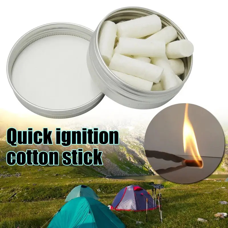 Fire Starting Kit - Kit de 12 Piezas para Acampar