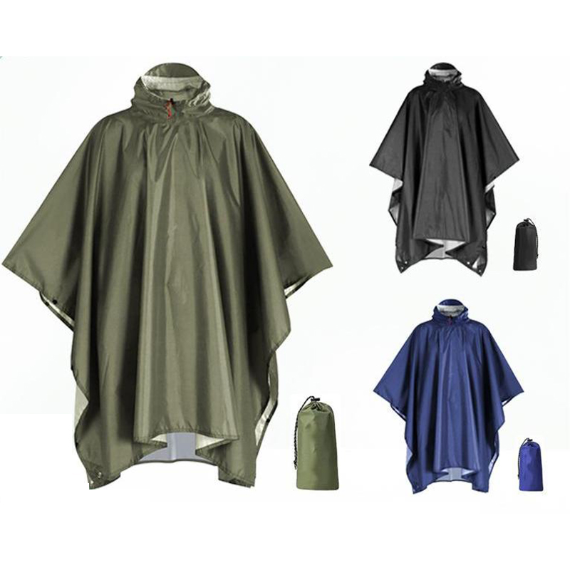 Emergency Poncho Rain - Poncho de lluvia de alta resistencia