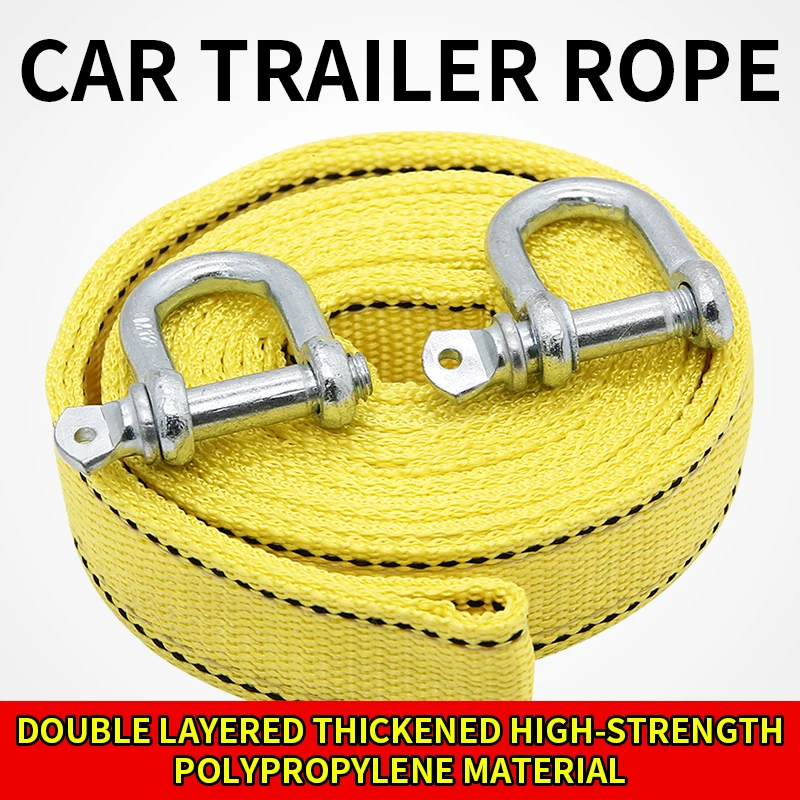 Rescue Rope Throw - Cuerda para remolque de coche, cuerda