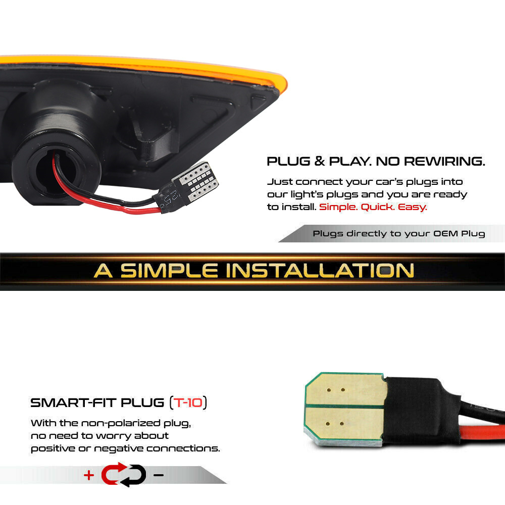 2 uds coche LED indicador late - Signal Flare Kit reseña y precio