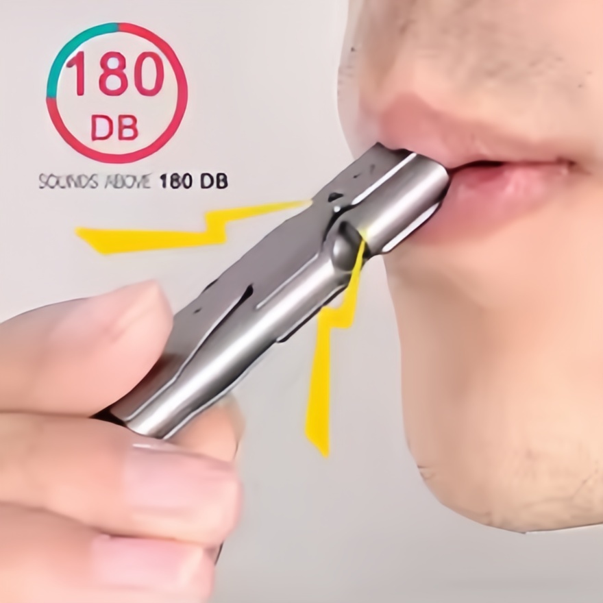 Llavero con silbato de supervi - Emergency Whistle Loud reseña y precio