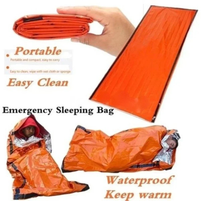 Manta de Emergencia de PE, 1 P - Survival Blanket Reflective reseña y precio