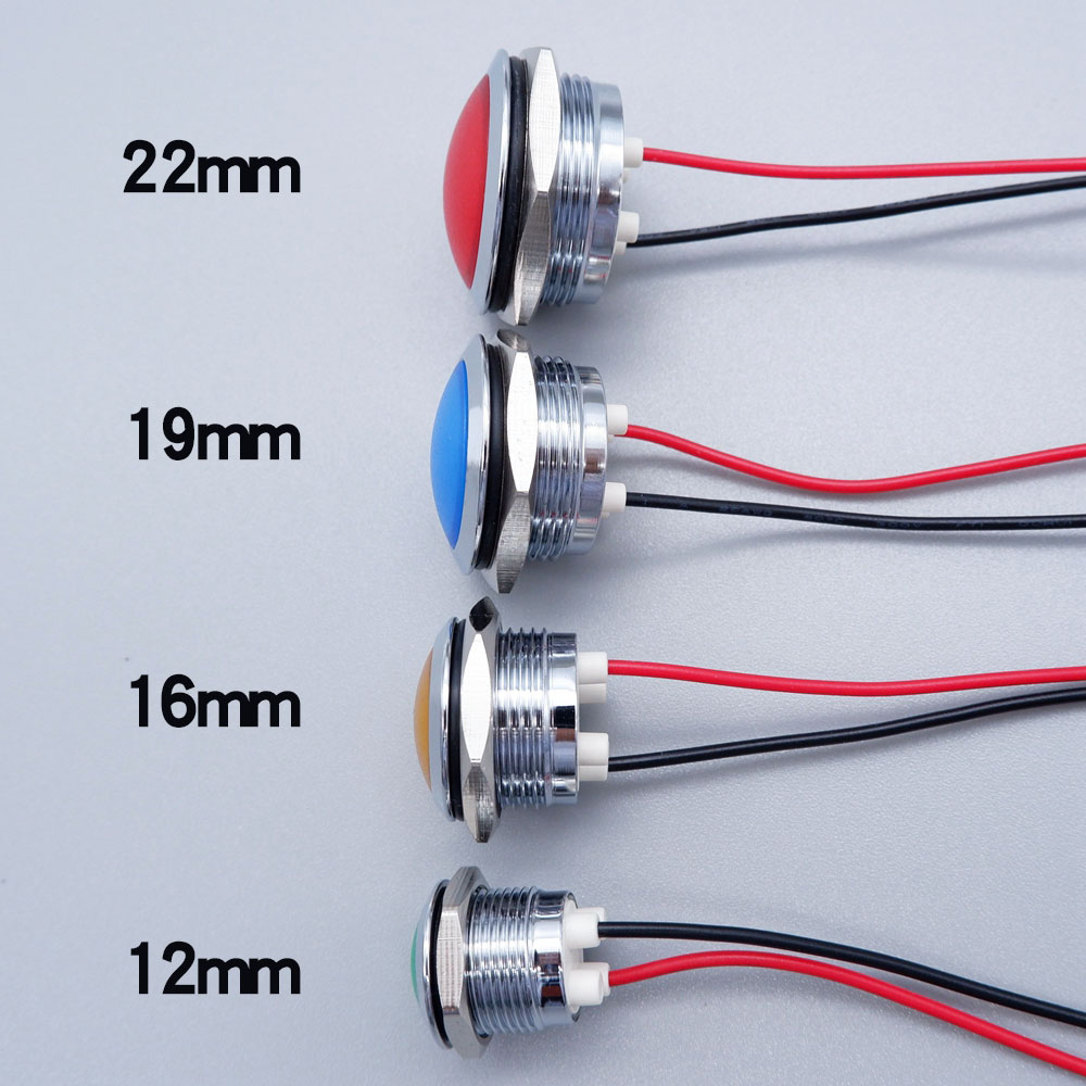 Luz indicadora de LED de Metal - Signal Panel Orange reseña y precio