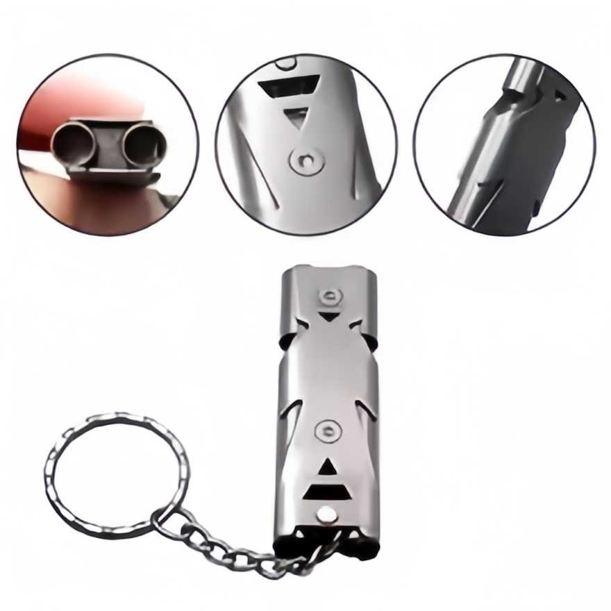 Llavero con silbato de supervi - Emergency Whistle Loud reseña y precio