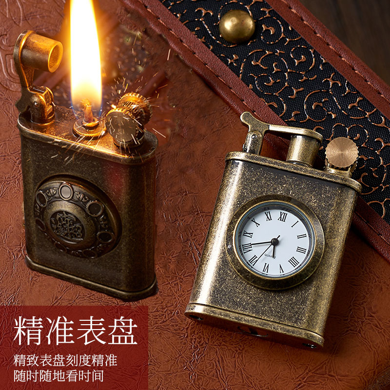 Reloj Retro encendedor de quer - Fire Starting Kit reseña y precio