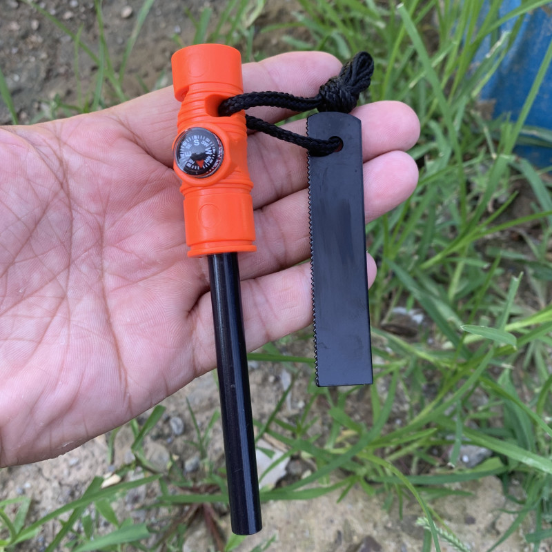 Herramienta Táctica Multifunci - Magnesium Fire Starter reseña y precio