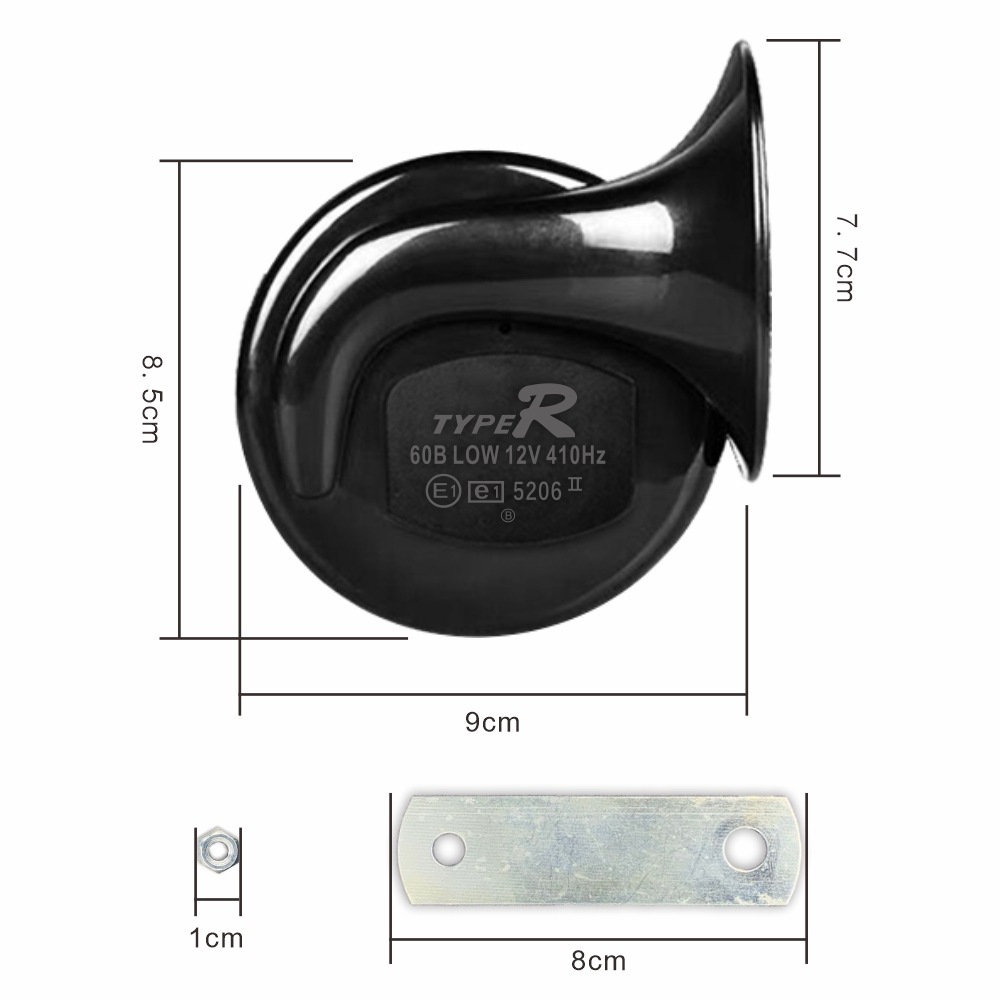 12V Super ruidoso coche 300DB  - Emergency Whistle Loud reseña y precio