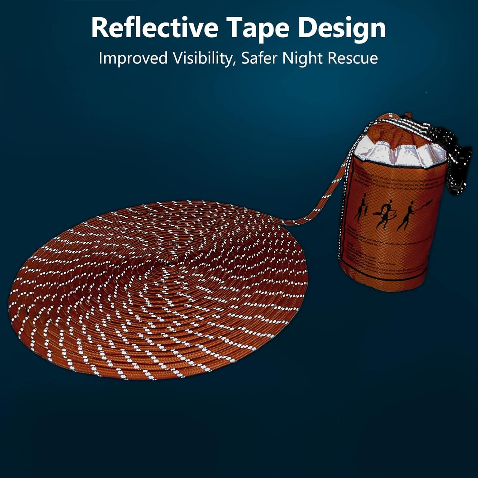 Bolsa de Rescate Acuático con  - Rescue Rope Throw reseña y precio