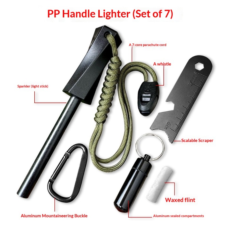 Encendedor de Supervivencia Be - Magnesium Fire Starter reseña y precio