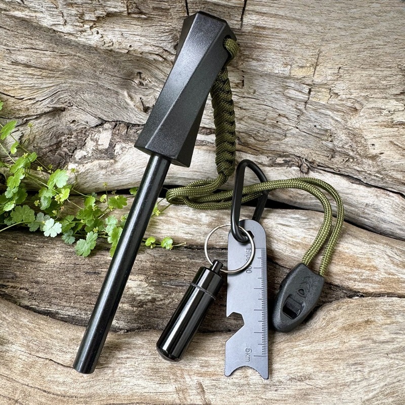 Encendedor de Supervivencia Be - Magnesium Fire Starter reseña y precio