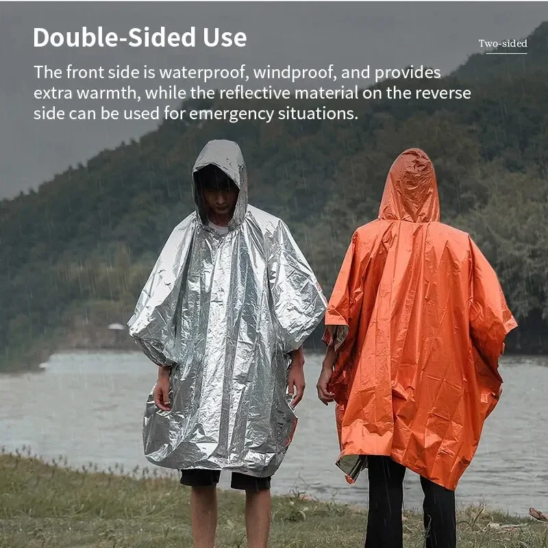 Poncho de Emergencia Impermeab - Emergency Poncho Rain reseña y precio