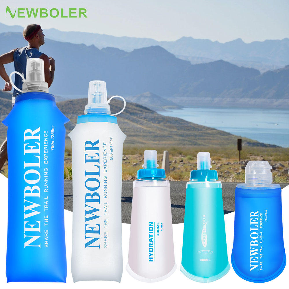 Botella de agua plegable de si - Water Bag Collapsible reseña y precio
