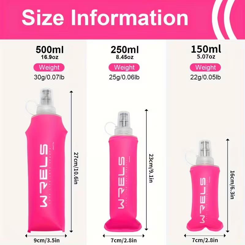 Botella de Agua Plegable WRELS - Water Bag Collapsible reseña y precio