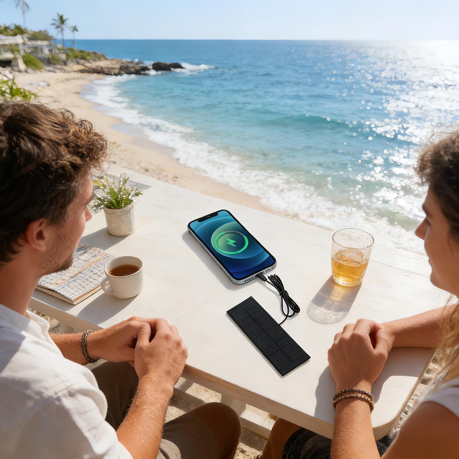 Cargador de Panel Solar de 5W  - Solar Emergency Charger reseña y precio