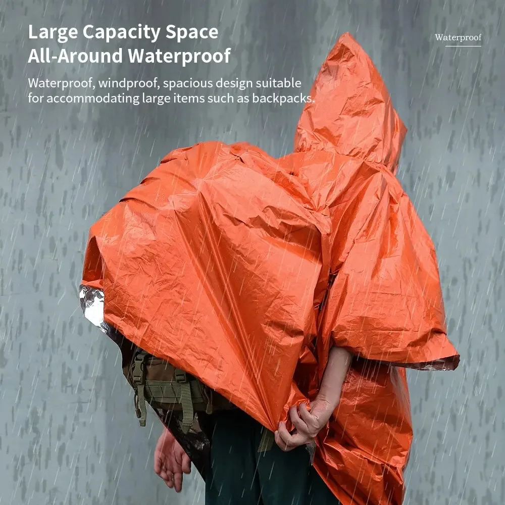 Poncho impermeable de emergenc - Emergency Poncho Rain reseña y precio