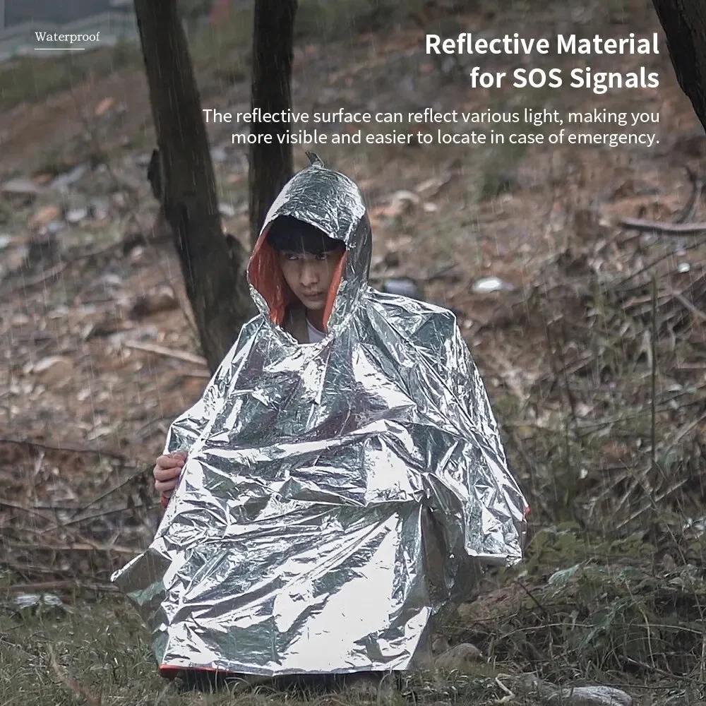 Poncho impermeable de emergenc - Emergency Poncho Rain reseña y precio