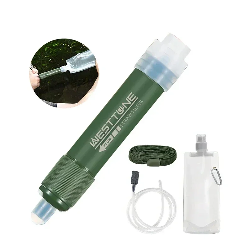 Westtune Mini Camping al aire  - Water Purification Straw reseña y precio