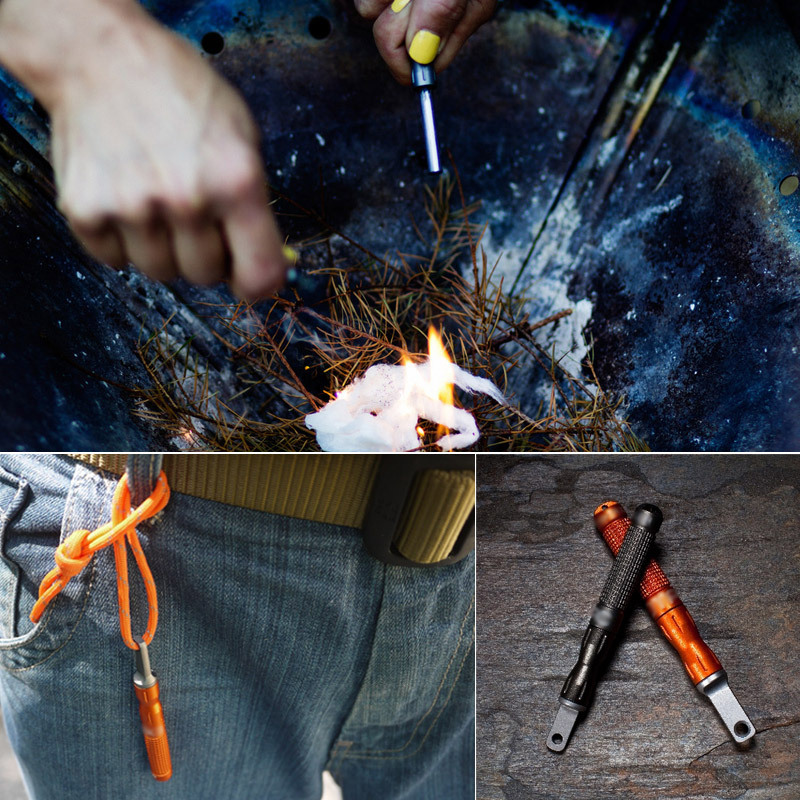 Arrancador de fuego de emergen - Magnesium Fire Starter reseña y precio