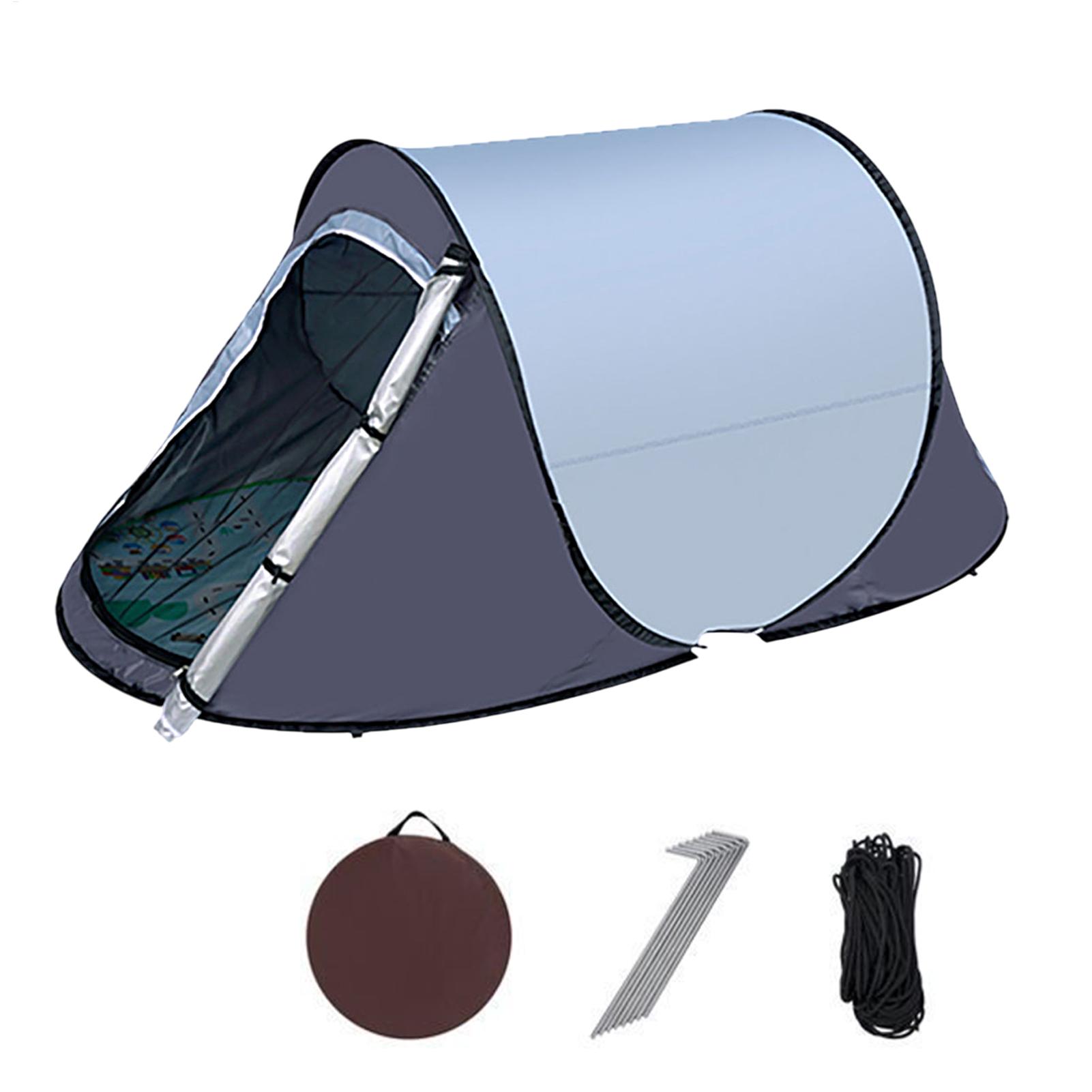 Tienda de campaña abierta auto - Emergency Mylar Tent reseña y precio