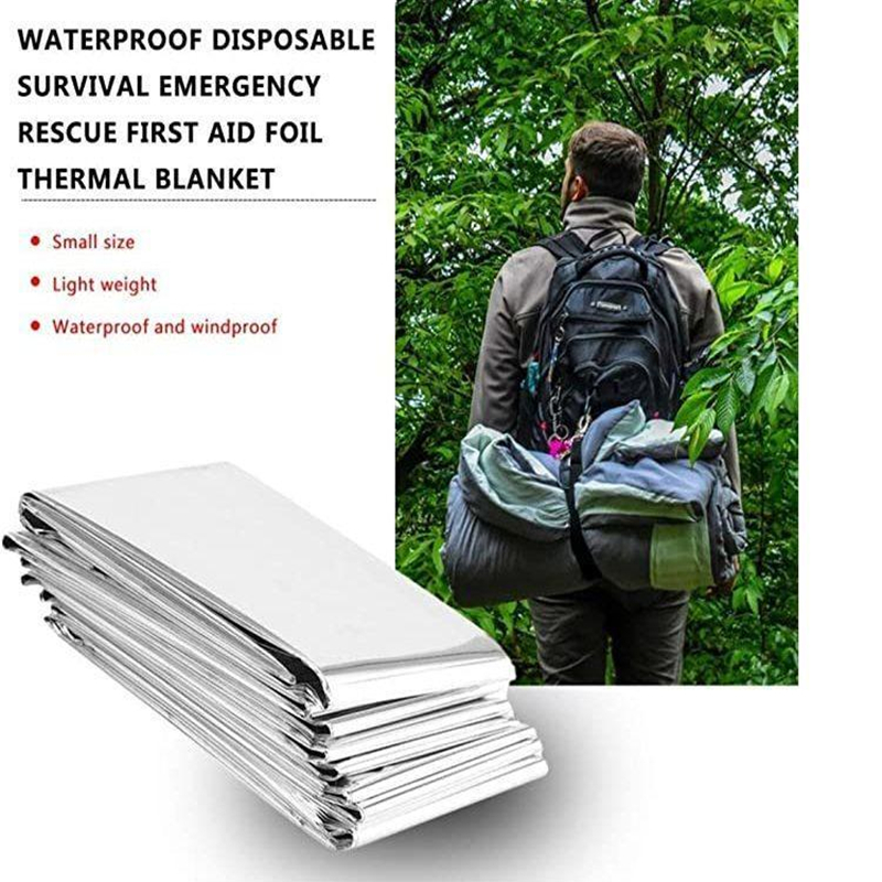 Manta de Emergencia Térmica de - Emergency Mylar Tent reseña y precio
