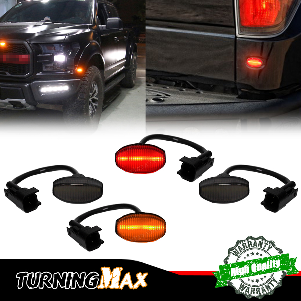 4 Uds lente ahumada delantera  - Signal Flare Kit reseña y precio