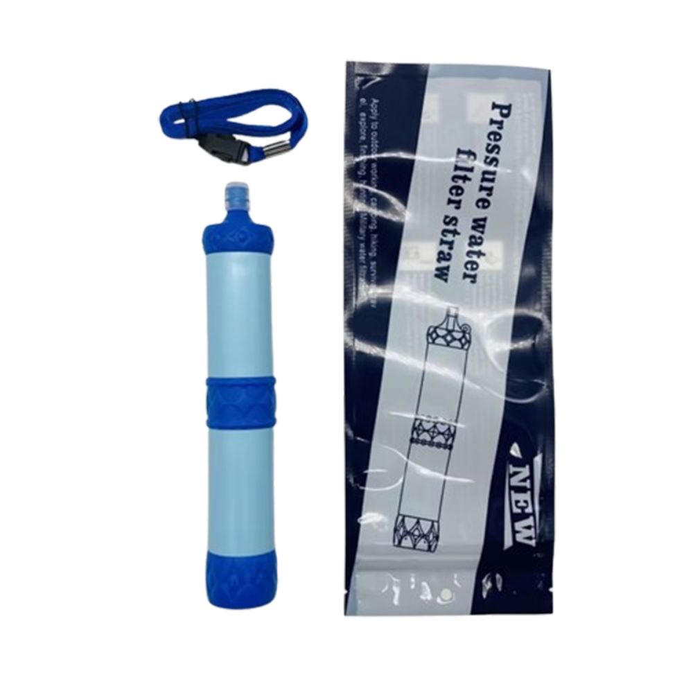 Mini filtro de agua portátil t - Water Purification Straw reseña y precio