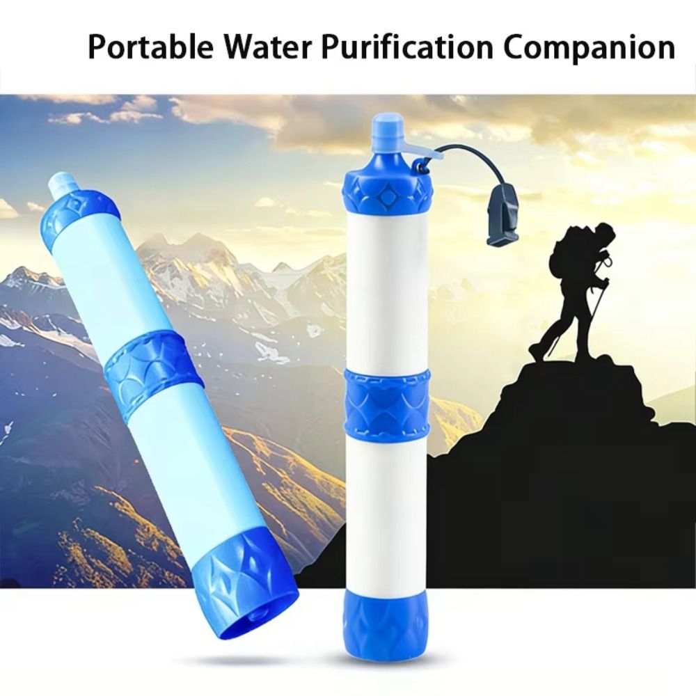 Mini filtro de agua portátil t - Water Purification Straw reseña y precio