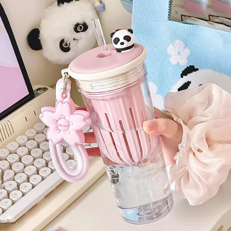 Botella de agua Kawaii de 650m - Water Purification Straw reseña y precio