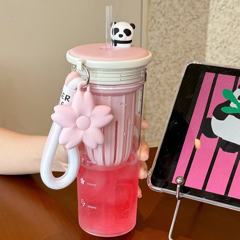 Botella de agua Kawaii de 650m - Water Purification Straw reseña y precio