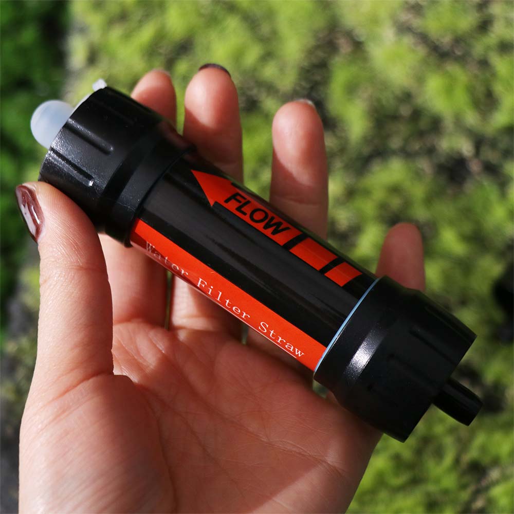 Mini filtro de agua portátil t - Water Purification Straw reseña y precio