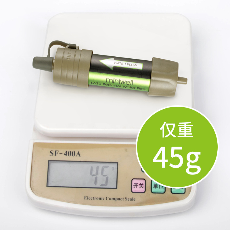 Pajita Purificadora de Agua pa - Water Purification Straw reseña y precio