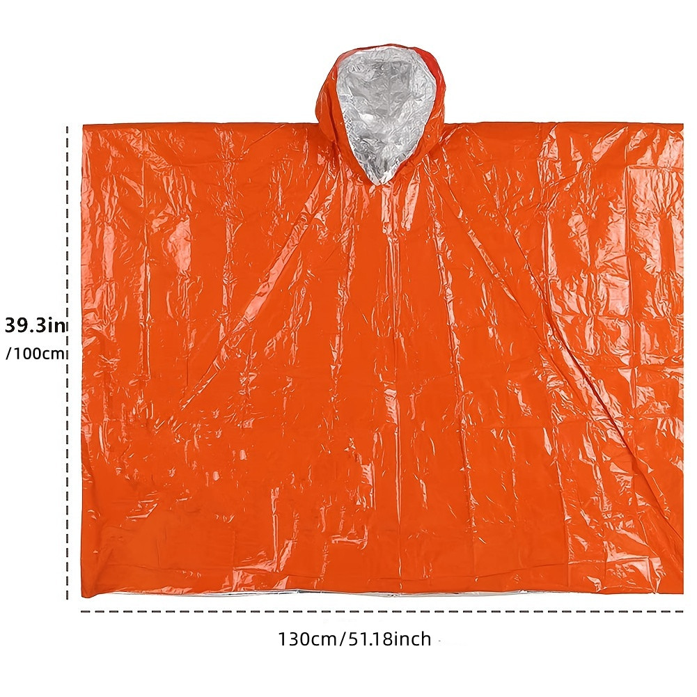 LIFE poncho de supervivencia d - Survival Blanket Reflective reseña y precio