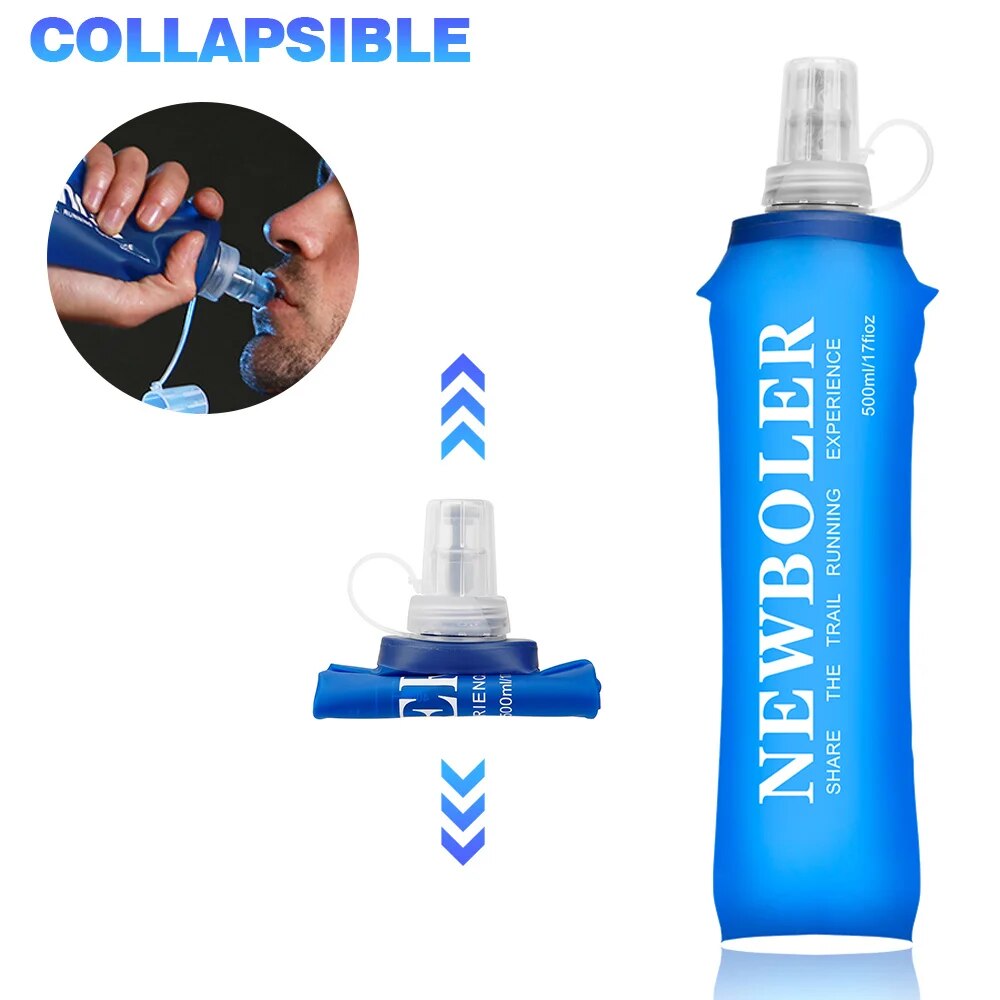 NEWBOLER 250ml 500ml botella d - Water Bag Collapsible reseña y precio