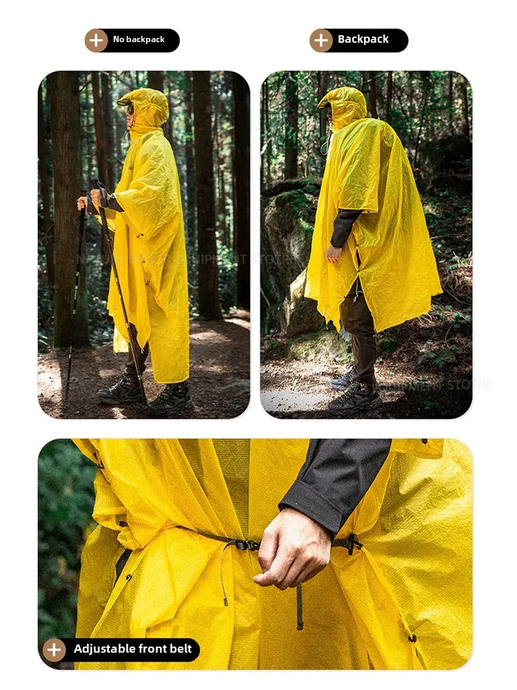 Chubasquero 15D/210T, Poncho i - Emergency Poncho Rain reseña y precio